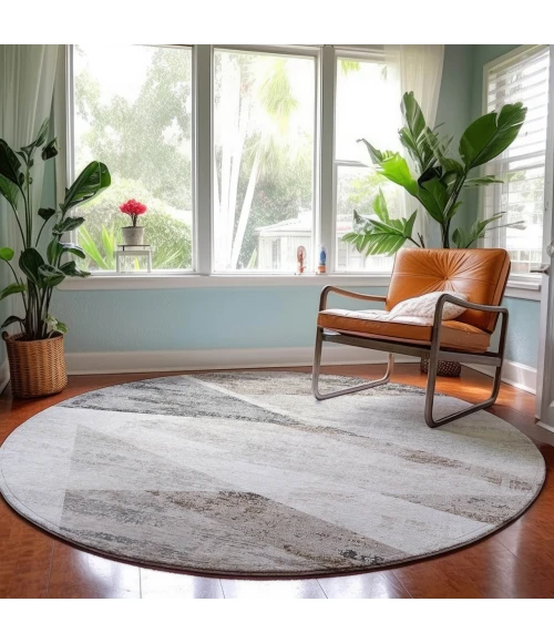 Dalyn Neo Gray NO11 8ft. x 8ft. Rug