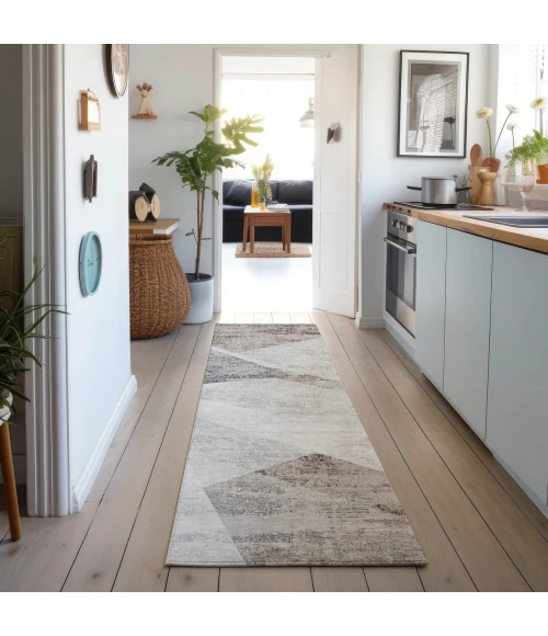 Dalyn Neo Gray NO11 2ft.3in. x 7ft.6in. Rug