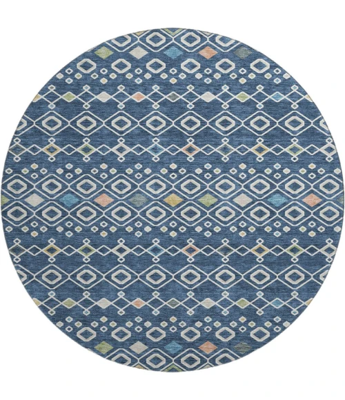 Dalyn Neo Blue NO12 8ft. x 8ft. Rug