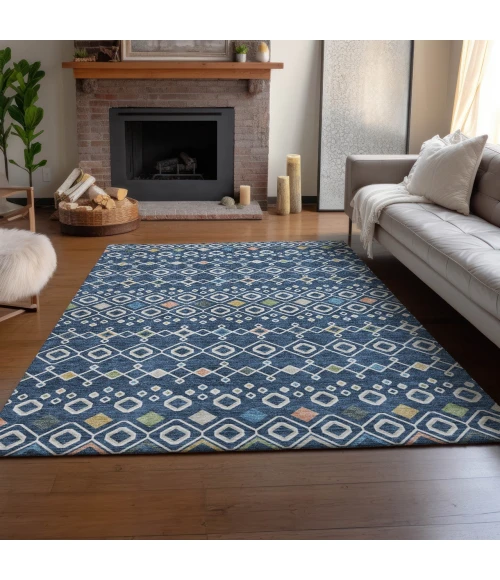 Dalyn Neo Blue NO12 2ft.6in. x 3ft.10in. Rug