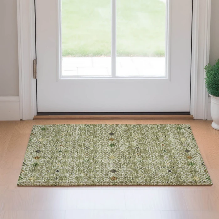 Dalyn Neo Green NO12 1ft.8in. x 2ft.6in. Rug