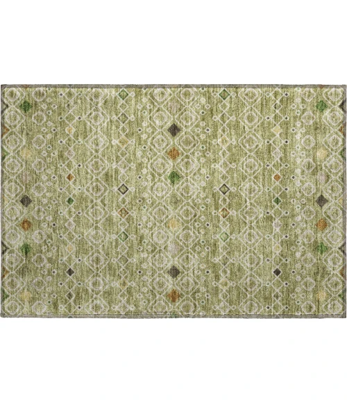 Dalyn Neo Green NO12 1ft.8in. x 2ft.6in. Rug