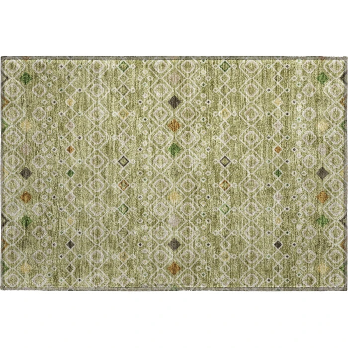 Dalyn Neo Green NO12 1ft.8in. x 2ft.6in. Rug