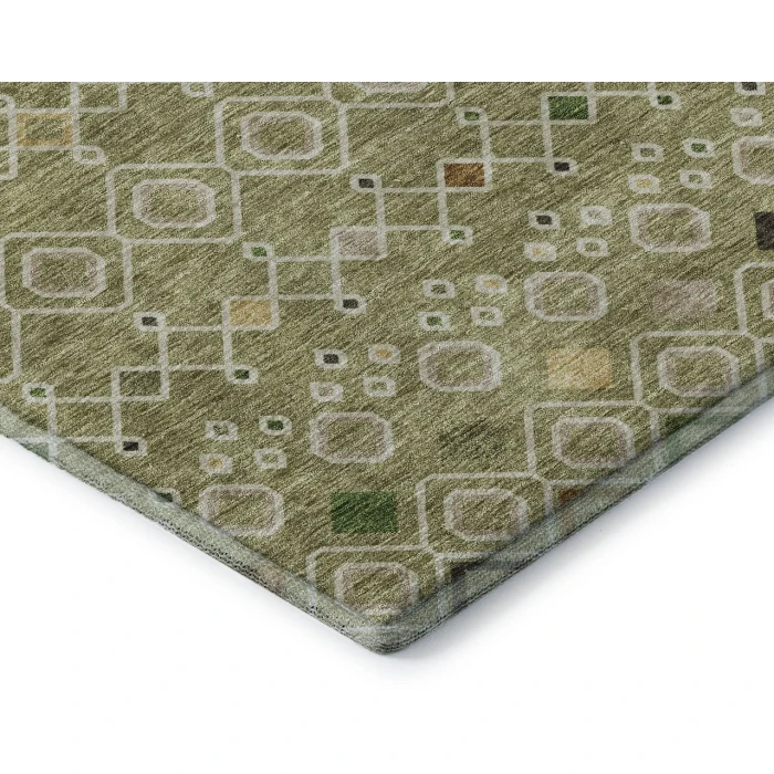 Dalyn Neo Green NO12 3ft. x 5ft. Rug