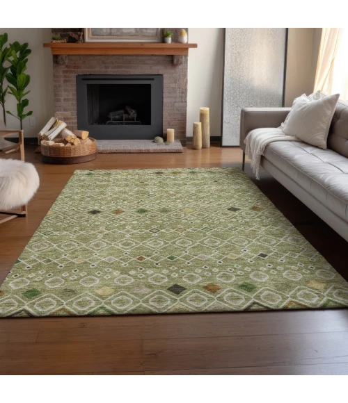 Dalyn Neo Green NO12 5ft. x 7ft.6in. Rug