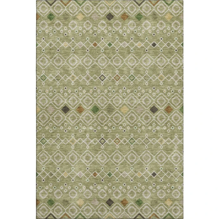Dalyn Neo Green NO12 3ft. x 5ft. Rug