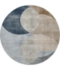 Dalyn Neo Blue NO13 8ft. x 8ft. Rug
