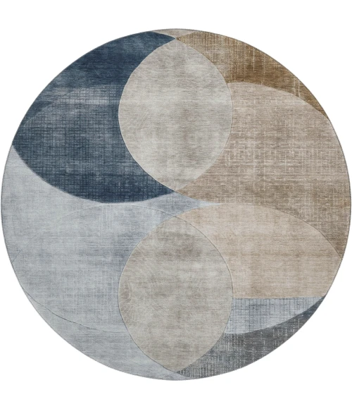 Dalyn Neo Blue NO13 8ft. x 8ft. Rug