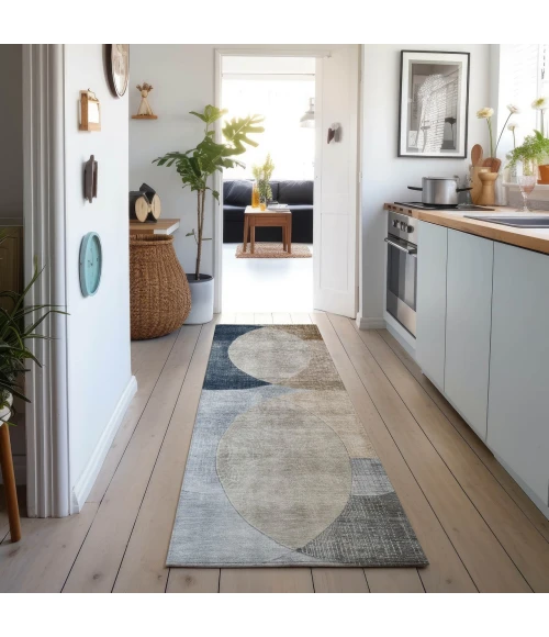 Dalyn Neo Blue NO13 2ft.3in. x 7ft.6in. Rug