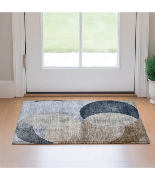 Dalyn Neo Blue NO13 1ft.8in. x 2ft.6in. Rug