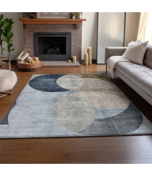 Dalyn Neo Blue NO13 8ft. x 10ft. Rug