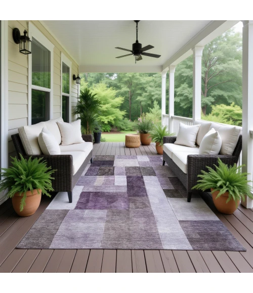 Dalyn Neo Purple NO15 5ft. x 7ft.6in. Rug