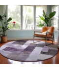 Dalyn Neo Purple NO15 8ft. x 8ft. Rug