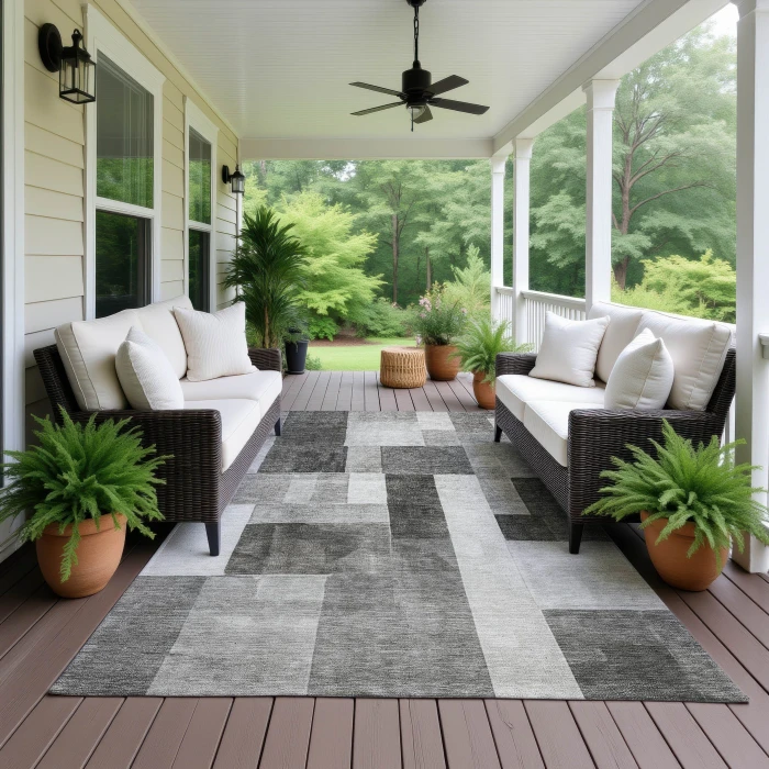 Dalyn Neo Gray NO15 10ft. x 14ft. Rug