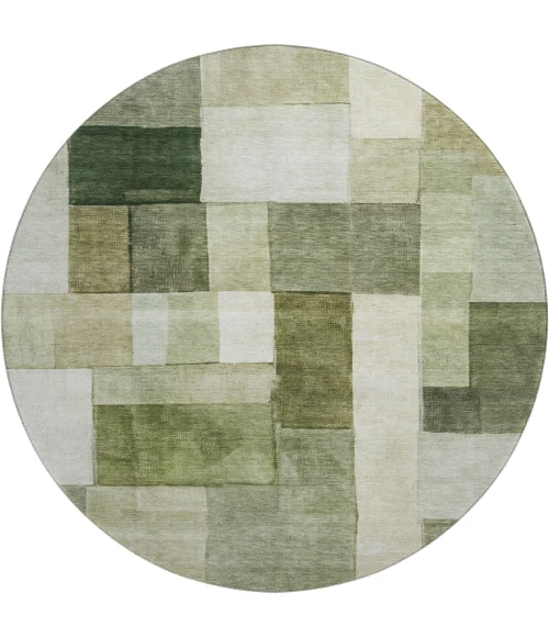 Dalyn Neo Green NO15 8ft. x 8ft. Rug