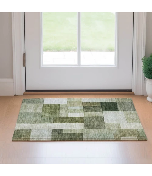 Dalyn Neo Green NO15 1ft.8in. x 2ft.6in. Rug