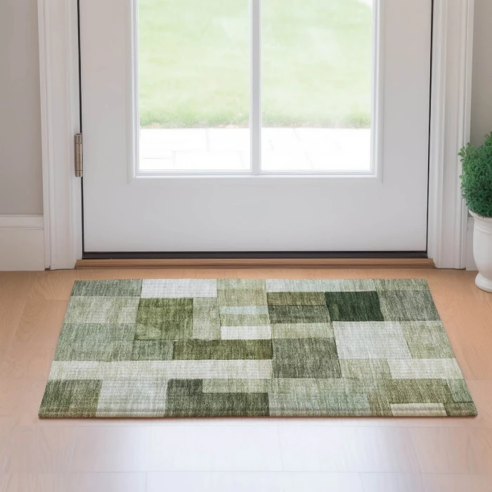 Dalyn Neo Green NO15 1ft.8in. x 2ft.6in. Rug