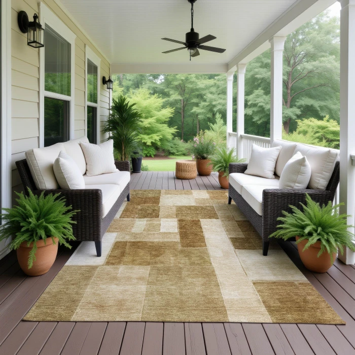 Dalyn Neo Orange NO15 10ft. x 14ft. Rug
