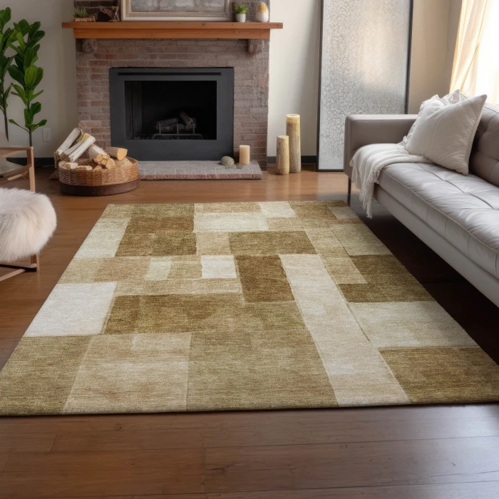 Dalyn Neo Orange NO15 10ft. x 14ft. Rug