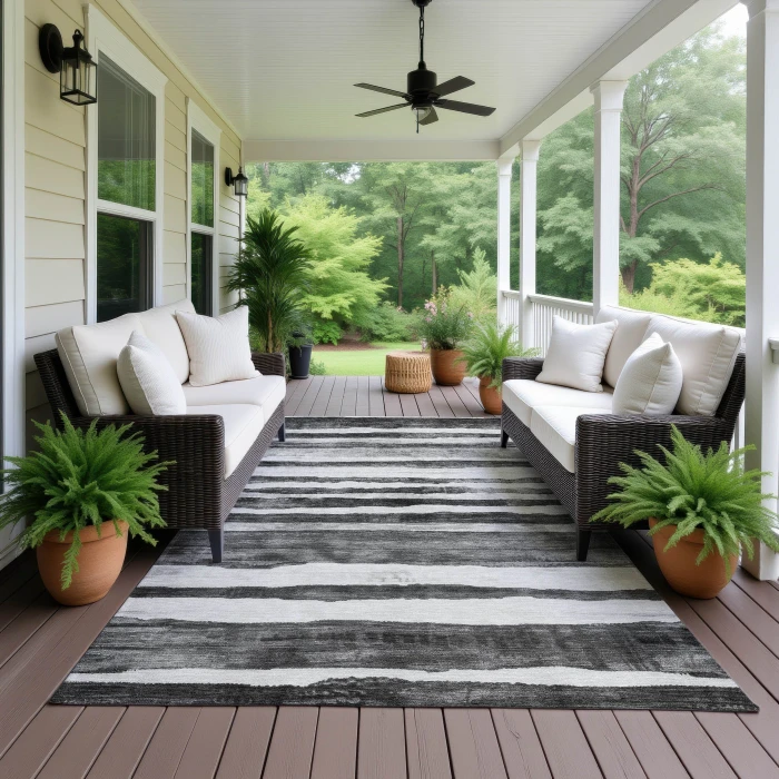Dalyn Neo Gray NO16 9ft. x 12ft. Rug