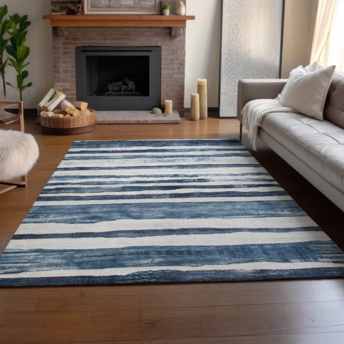 Dalyn Neo Blue NO16 8ft. x 10ft. Rug