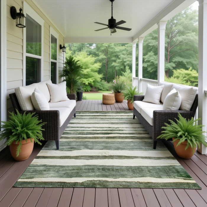 Dalyn Neo Green NO16 5ft. x 7ft.6in. Rug