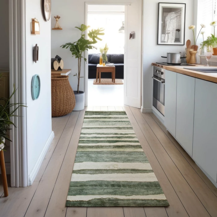 Dalyn Neo Green NO16 2ft.3in. x 7ft.6in. Rug