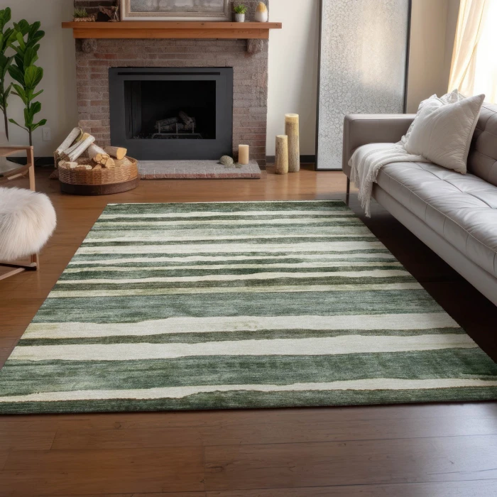 Dalyn Neo Green NO16 5ft. x 7ft.6in. Rug