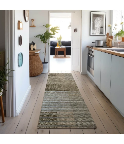 Dalyn Neo Brown NO17 2ft.3in. x 7ft.6in. Rug