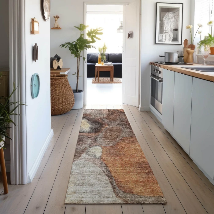Dalyn Neo Brown NO2 2ft.3in. x 7ft.6in. Rug