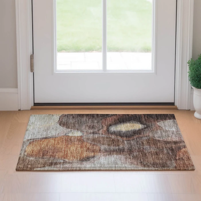 Dalyn Neo Brown NO2 1ft.8in. x 2ft.6in. Rug