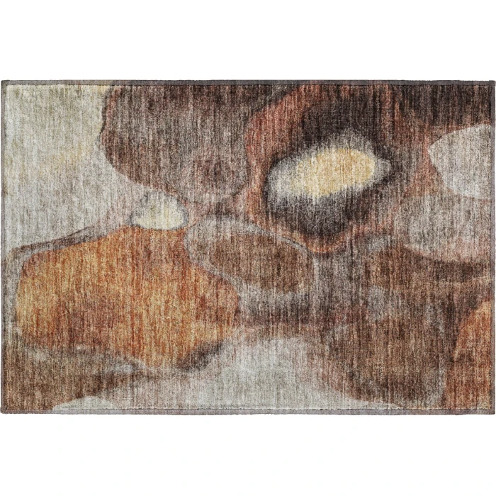 Dalyn Neo Brown NO2 1ft.8in. x 2ft.6in. Rug