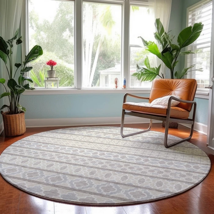 Dalyn Neo Ivory NO5 8ft. x 8ft. Rug