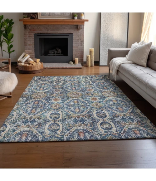 Dalyn Neo Blue NO6 9ft. x 12ft. Rug