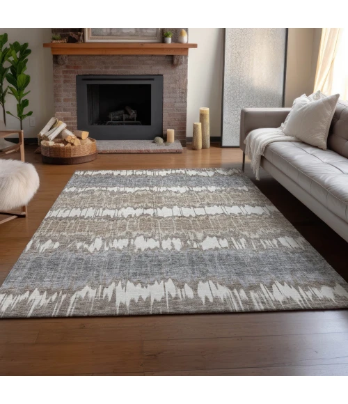 Dalyn Neo Brown NO9 8ft. x 10ft. Rug