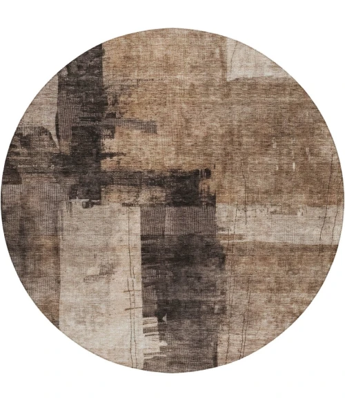 Dalyn Nouveau Brown NV10 8ft. x 8ft. Rug