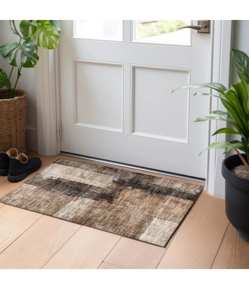 Dalyn Nouveau Brown NV10 1ft.8in. x 2ft.6in. Rug