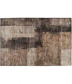 Dalyn Nouveau Brown NV10 1ft.8in. x 2ft.6in. Rug