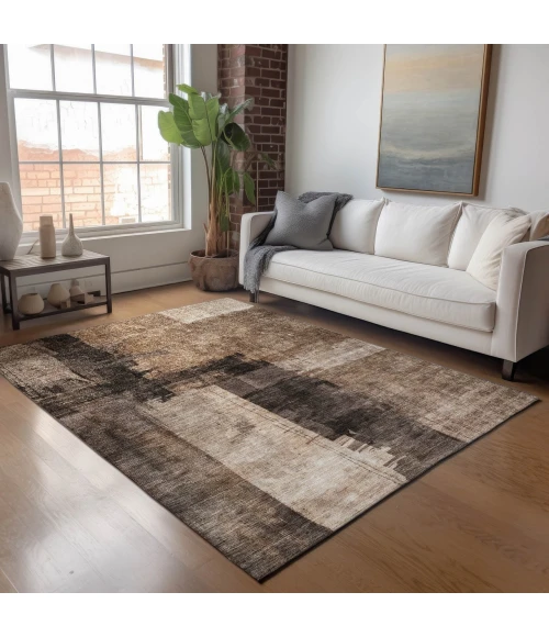 Dalyn Nouveau Brown NV10 2ft.6in. x 3ft.10in. Rug