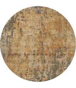 Dalyn Nouveau Orange NV11 8ft. x 8ft. Rug