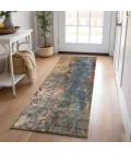 Dalyn Nouveau Blue NV12 2ft.3in. x 7ft.6in. Rug