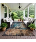 Dalyn Nouveau Teal NV14 8ft. x 10ft. Rug