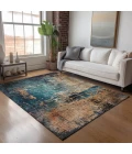 Dalyn Nouveau Teal NV14 8ft. x 10ft. Rug