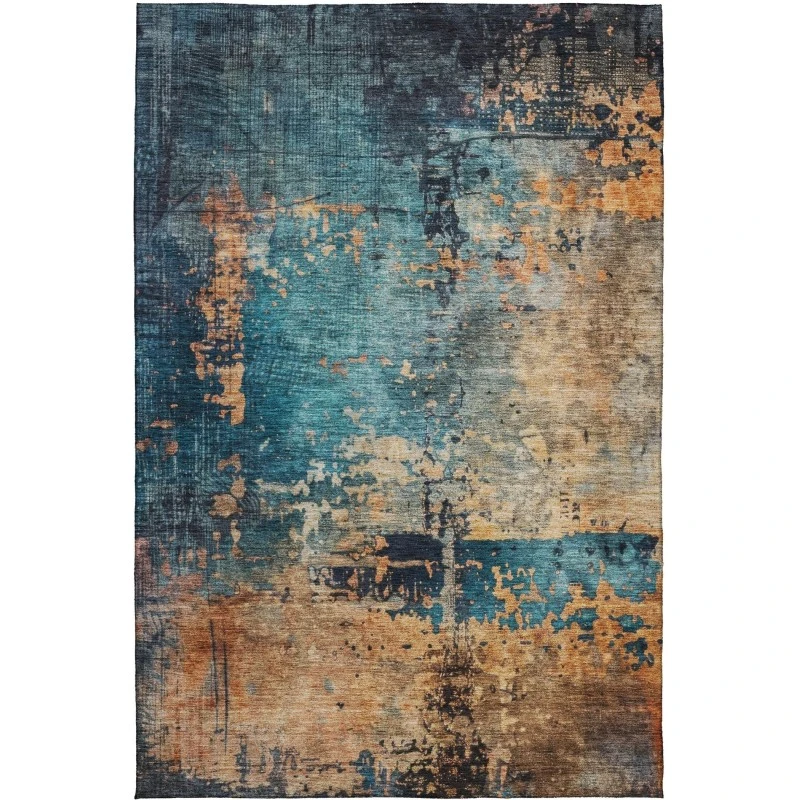 Dalyn Nouveau Teal NV14 9ft. x 12ft. Rug