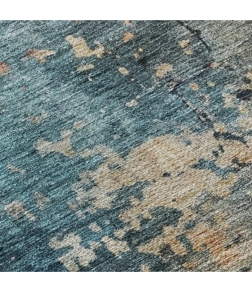 Dalyn Nouveau Teal NV14 8ft. x 10ft. Rug