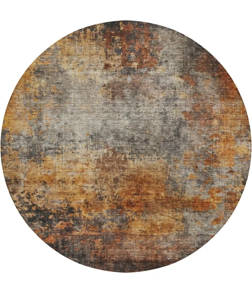 Dalyn Nouveau Orange NV18 8ft. x 8ft. Rug