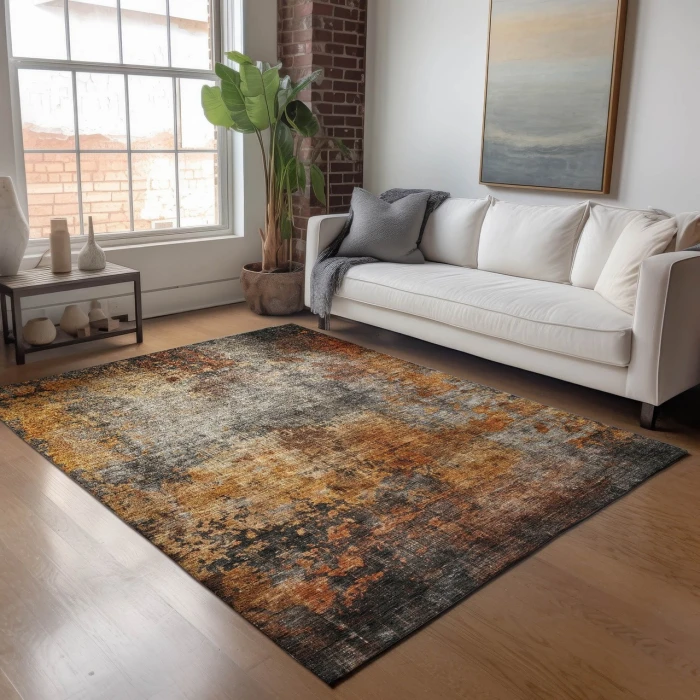 Dalyn Nouveau Orange NV18 2ft.6in. x 3ft.10in. Rug