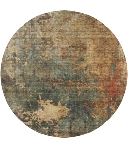 Dalyn Nouveau Green NV19 8ft. x 8ft. Rug