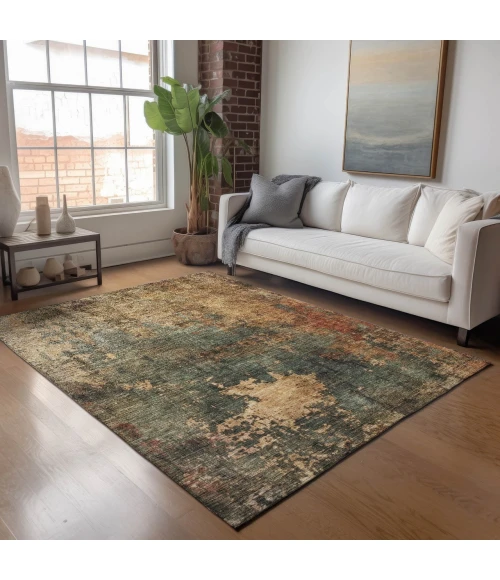 Dalyn Nouveau Green NV19 3ft. x 5ft. Rug