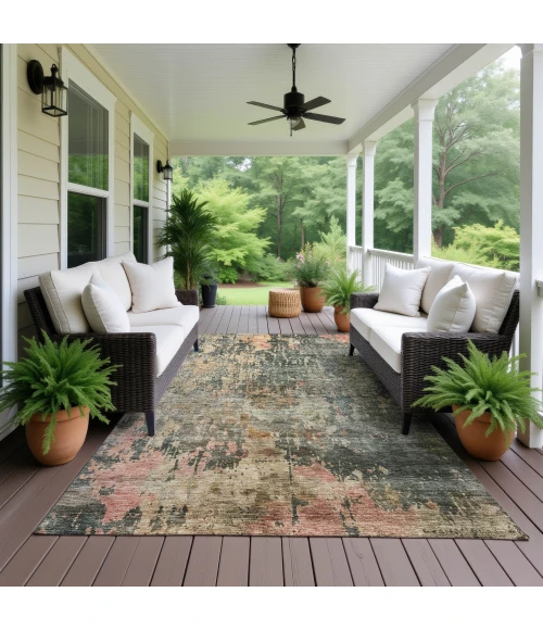 Dalyn Nouveau Green NV22 3ft. x 5ft. Rug